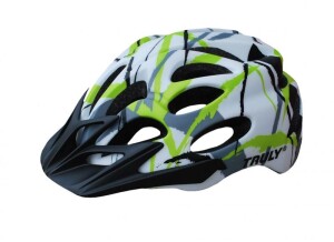Product detail of Truly Freedom zeleno/bílá cyklistická helma