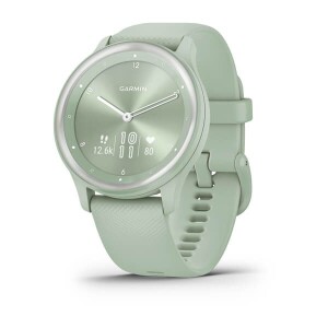 Product detail of Garmin vívomove Sport Silver/Cool Mint Silicone Band - 010-02566-03