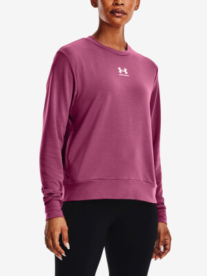 Product detail of Under Armour Rival Terry Crew-PNK 1369856-669