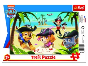Product detail of Trefl Puzzle Tlapková patrola - Pirátská výprava / 15 dílků - Trefl