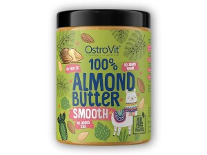 Product detail of Ostrovit 100% almond butter smooth 1000g mandlové jemné máslo