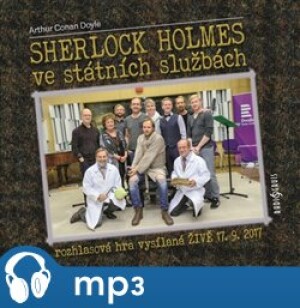 Product detail of Sherlock Holmes ve státních službách, mp3 - Arthur Conan Doyle, Pavel Batěk