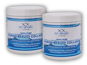 Product detail of FitSport Nutrition 2x100% Pure Marine Beauty Collagen 250g Bioaktivní kolagen.peptidy VERISOL