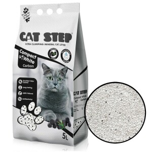 Product detail of Cat Step Compact White Carbon 5l /4bal//248pal
