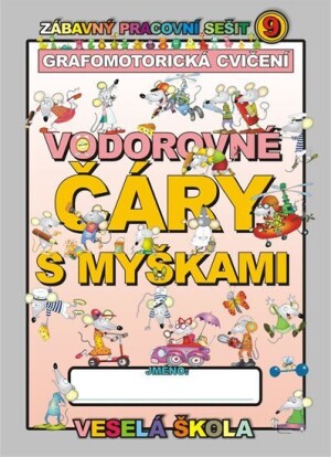 Product detail of Vodorovné čáry s myškami (grafomotorická cvičení) - Jan Mihálik