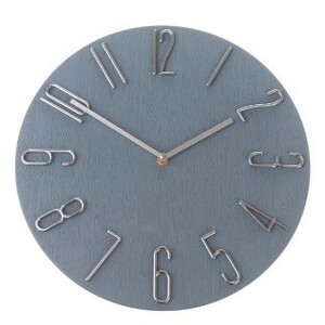 Product detail of Nástěnné hodiny Berry grey, pr. 30,5 cm, plast