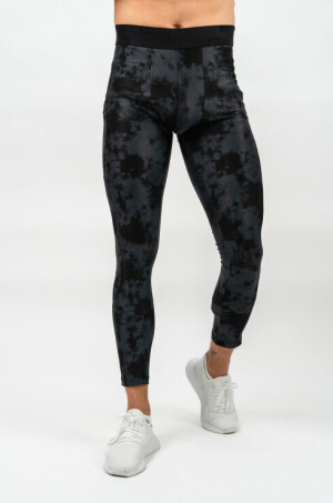 Product detail of Nebbia Performance+ Kompresní Camuflage Legíny Function 333 Black Černá