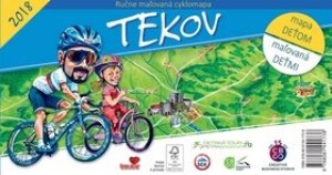 Product detail of Ručne maľovaná cyklomapa Tekov