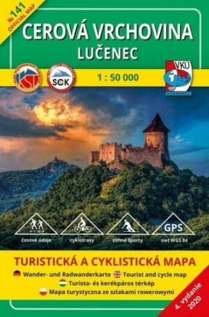 Product detail of Cerová vrchovina - Lučenec  1 : 50 000