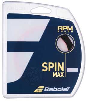Product detail of Tenisový výplet Babolat  RPM Rough Black (12 m)  1,35 mm