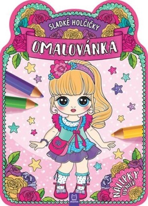 Product detail of Sladké holčičky - Omalovánka - Marzena Ćwik