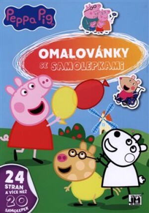 Product detail of Omalovánky A4 se samolepkami - Peppa Pig