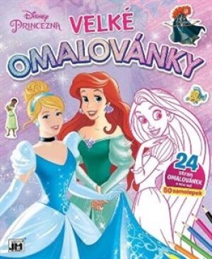 Product detail of Velké omalovánky - Princezny