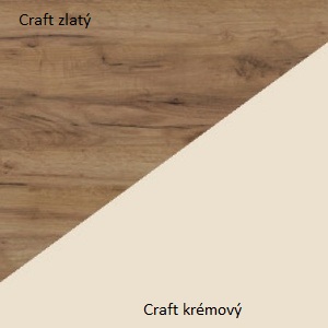 Product detail of ArtCross Komoda HUGO | 03 Barva: craft zlatý / krémový