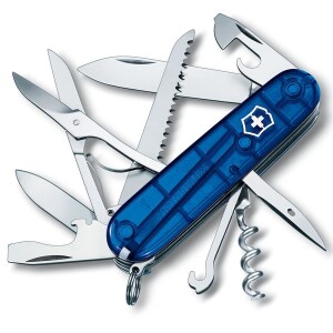 Product detail of Nůž Victorinox Huntsman Blue Transparent
