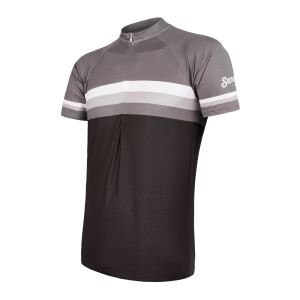 Product detail of Pánský cyklistický dres Sensor  Cyklo Summer Stripe Black/Grey L