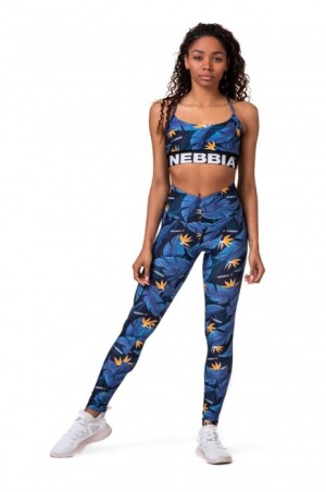 Product detail of Nebbia High waist Ocean Power legíny 561 ocean blue