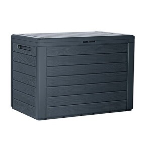 Product detail of Zahradní úložný box Woodebox antracit, 190 l, 78 cm