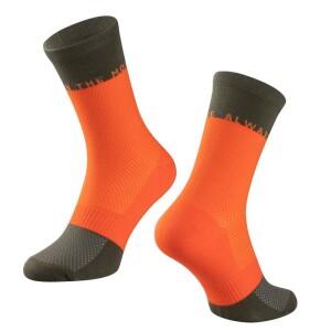 Product detail of Force Ponožky MOVE oranžovo-zelené