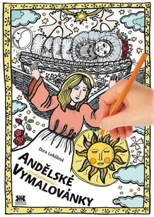 Product detail of Andělské antistresové vymalovánky - Dora Lukášová