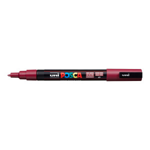 Product detail of Posca popisovač PC-3M, 0,9 - 1,3 mm, bordó (60)