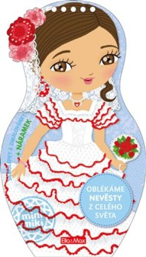 Product detail of Oblékáme nevěsty z celého světa – Omalovánky - Julie Camel