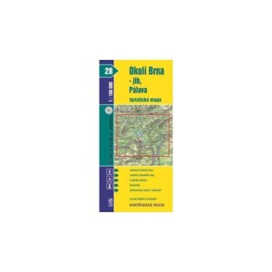 Product detail of 1:100T (28)-Okolí Brna - jih, Pálava (turistická mapa)