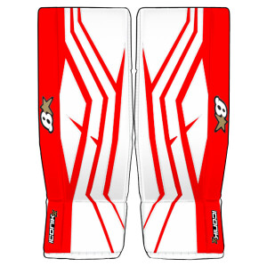 Product detail of Brankářské betony BRIAN'S Iconik X White/Red Senior 36 + 1 palec