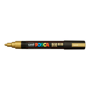 Product detail of Posca popisovač PC-5M, 1,8 - 2,5 mm, zlatá (25)