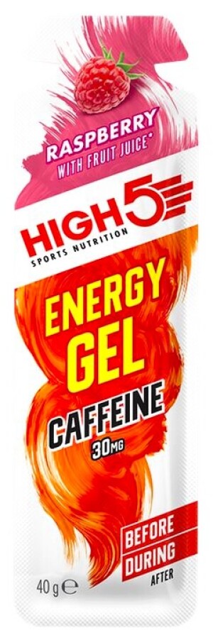 Product detail of High5 Energy Gel Caffeine 40 g malina