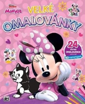 Product detail of Velké omalovánky - Minnie
