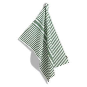 Product detail of Kela Utěrka Cora, 100% bavlna, zelené proužky, 70 x 50 cm