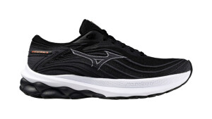 Product detail of Dámská běžecká obuv Mizuno  Wave Skyrise 5 Black/White/Nasturtium  UK 6,5