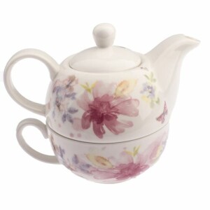 Product detail of Porcelánová konvička se šálkem Flower, 400 ml
