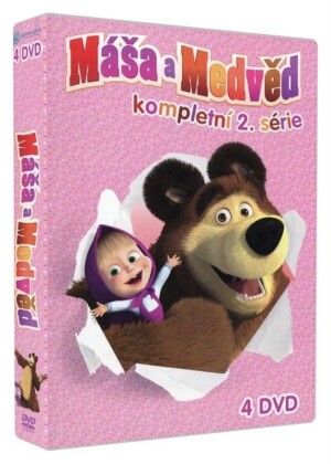 Product detail of Máša a medvěd 5-8, kolekce 4 DVD