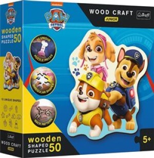 Product detail of TREFL Wood Craft Junior Tlapková patrola 50 dílků