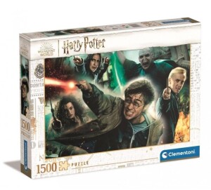 Product detail of Clementoni Puzzle - Harry Potter Souboj 1500 dílků
