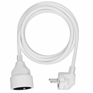 Product detail of Solight prodlužovací kabel - spojka, 1 zásuvka, bílá, 3m PS03