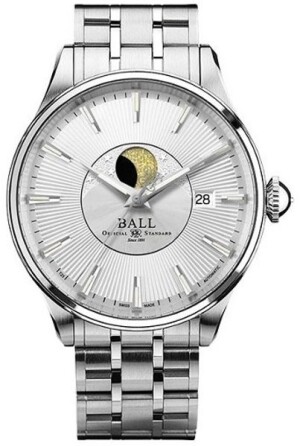 Product detail of Ball Trainmaster Moon Phase NM3082D-SJ-SL