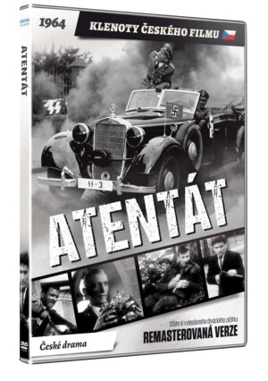 Product detail of Atentát DVD (remasterovaná verze), 1.  vydání