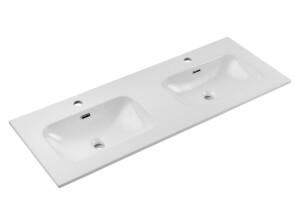 Product detail of ArtCom Keramické umyvadlo FLY 120D | bílý lesk 120 cm