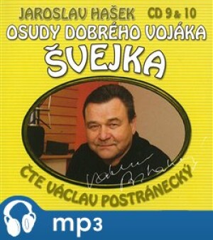 Product detail of Osudy dobrého vojáka Švejka 9 &amp; 10, mp3 - Jaroslav Hašek