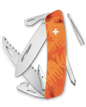 Product detail of Swiza kapesní nůž D06 Standard Camo Filix orange