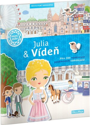 Product detail of JULIA &amp; VÍDEŇ – Město plné samolepek - Ema Potužníková