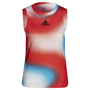 Product detail of Dámské tílko adidas  Melbourne Printed Match Tank White/Red/Blue M