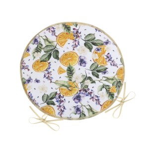 Product detail of Bellatex Sedák DITA kulatý hladký Pomeranč, 40 cm