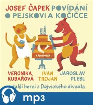Product detail of Povídání o pejskovi a kočičce, mp3 - Josef Čapek