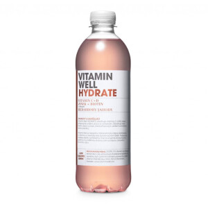 Product detail of Vitamin Well Hydratate rebarbora - jahoda 0,5 l