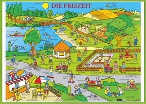 Product detail of Die Freizeit / Volný čas - Naučná karta