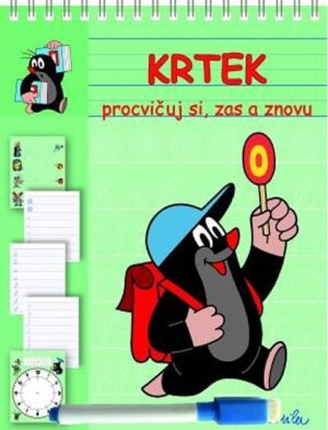 Product detail of Krtek 2 - Stíratelné listy A5 s popisovačem - Procvičuj si, zas a znovu - Kateřina Miler